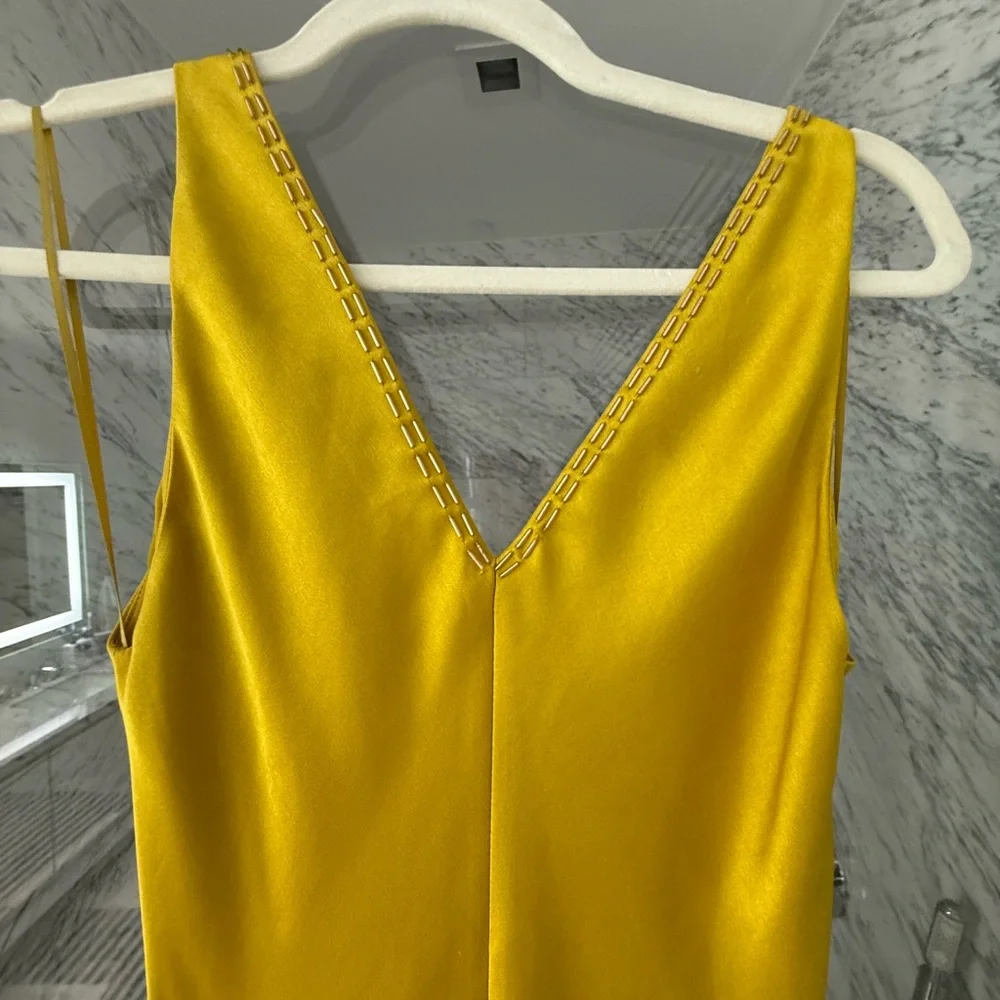 Zara ZW Collection Satin Effect Dress Size S - Picture 11 of 13